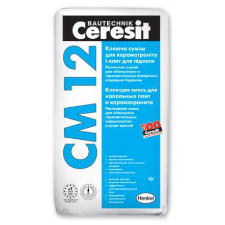 CERESIT СМ 12 Клей для керамогранита и крупноформатной плитки