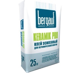 Клей Для Плитки Усиленный  Bergauf "Keramik Pro", 25 кг